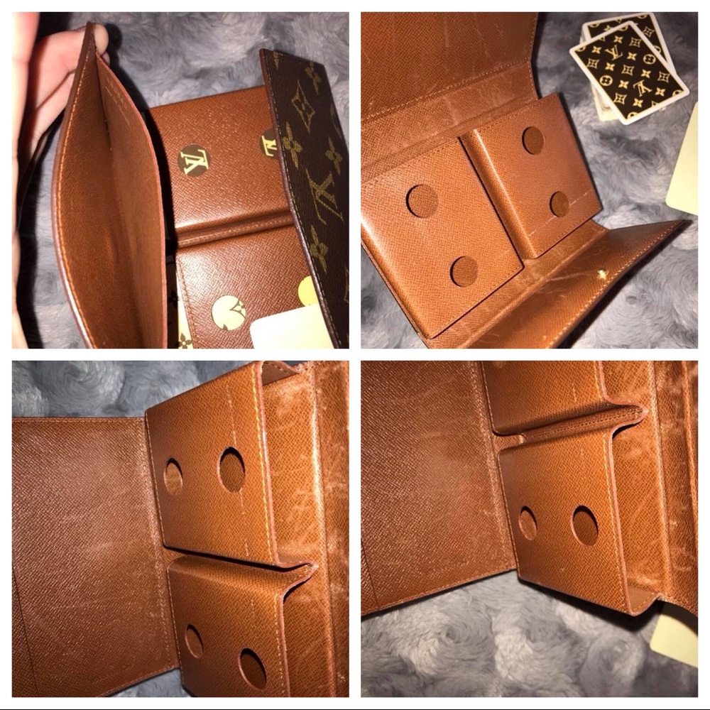 Authentic LV Card Case w/ 2 Sets of Playing Cards - Picture 6 of 7